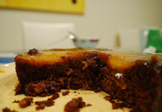 Tarte aux poires caramélisées