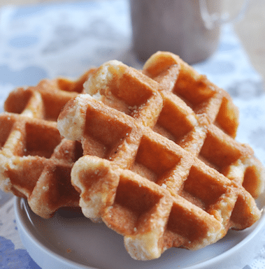 Une recette de gaufres pour petits et grands