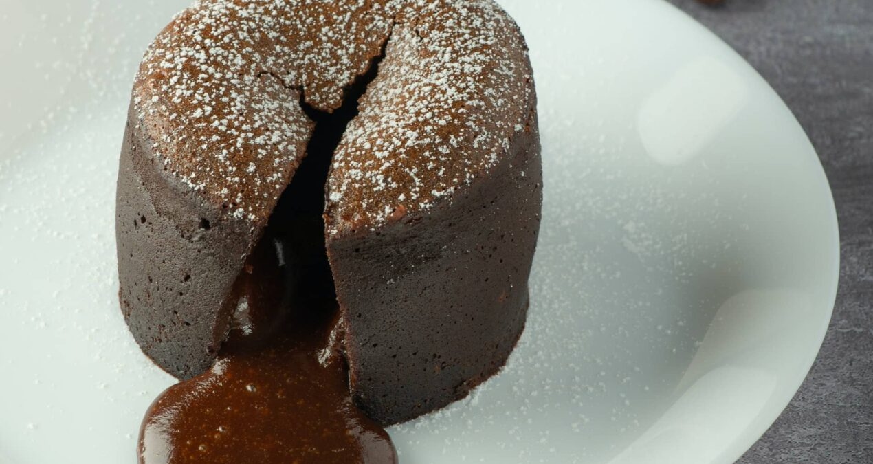 Recette du fondant au chocolat cœur noisette