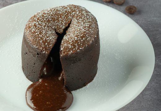 Recette du fondant au chocolat cœur noisette
