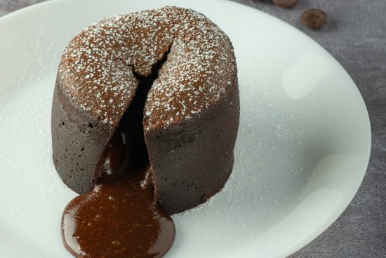 Recette du fondant au chocolat cœur noisette