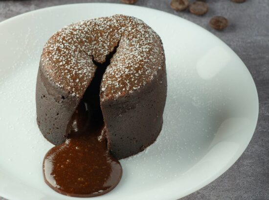 Recette du fondant au chocolat cœur noisette